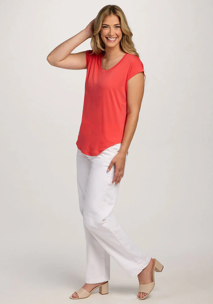 Gabi Tunic Top - Hibiscus - Image 5