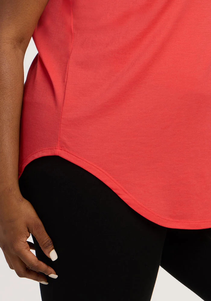 Gabi Tunic Top - Hibiscus - Image 8