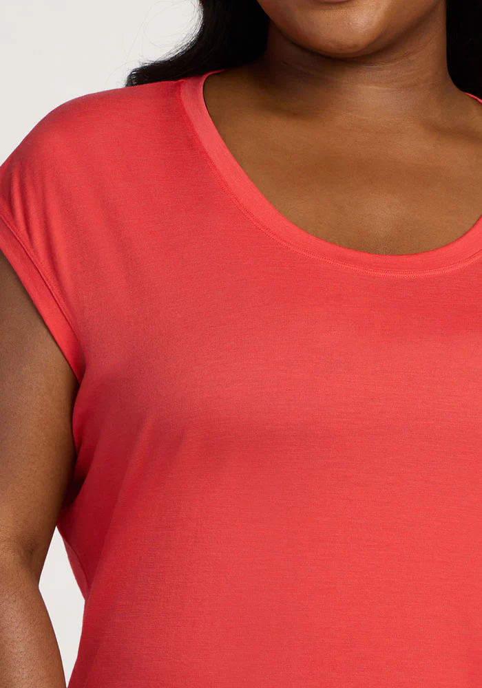 Gabi Tunic Top - Hibiscus - Image 9