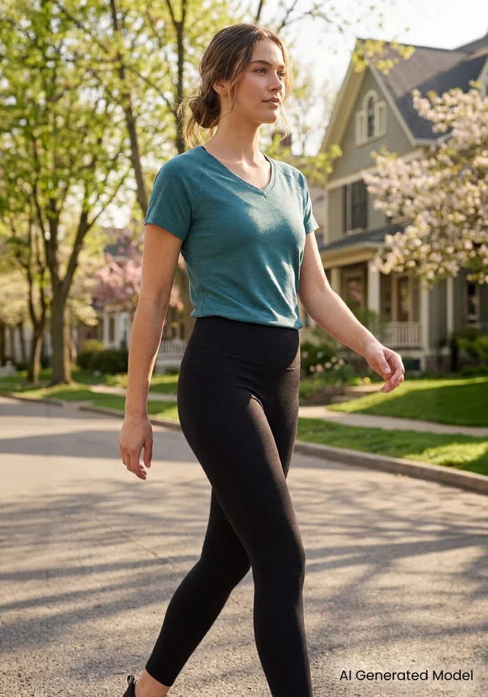 Angela Leggings - Black - Image 2