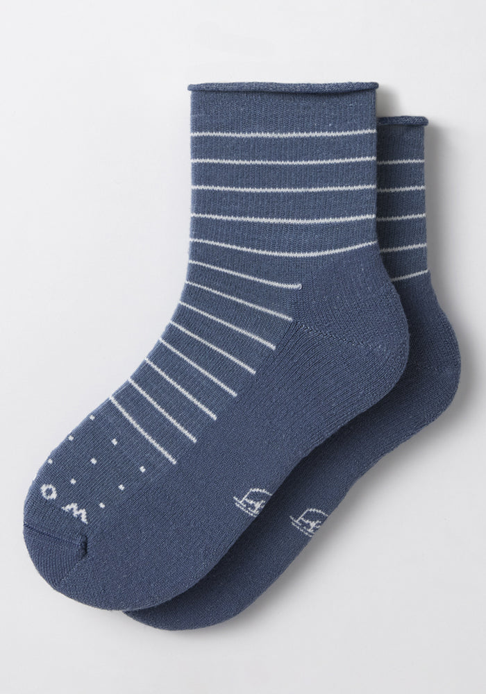 Womens Derby Roll Top Sock - Image 4