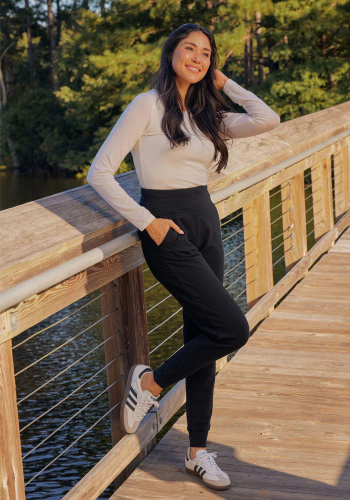 Willa Joggers - Black - Image 3