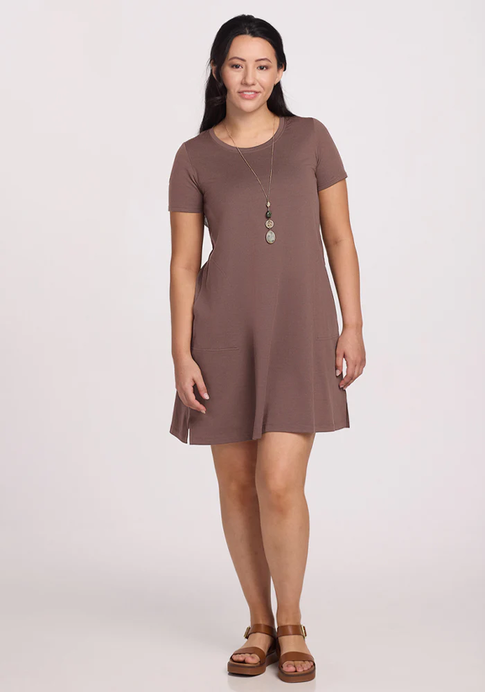 Georgie Dress - Peppercorn - Image 5